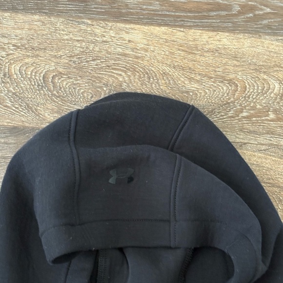 Under Armour Unstoppable Move Zip Cropped Hoodie - Black Large - Picture 13 of 15